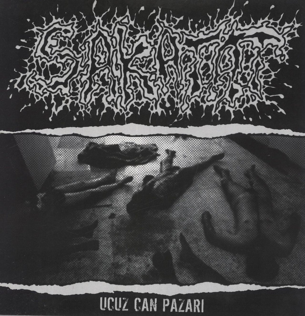 Archagathus Slaughter-Extinction / Ucuz Can Pazari - Grey Vinyl US 7" vinyl single (7 inch record / 45)