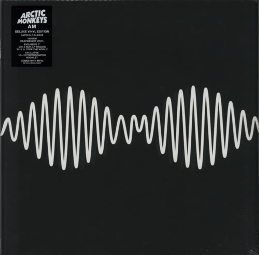 Arctic Monkeys AM + 7" - Sealed UK vinyl LP album (LP record) WIGLP317X