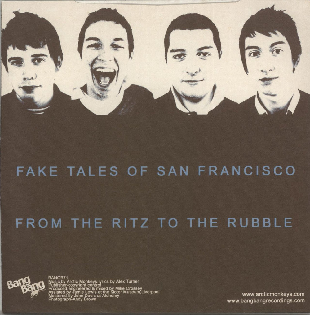 Arctic Monkeys Five Minutes With The Arctic Monkeys - VG UK 7" vinyl single (7 inch record / 45)