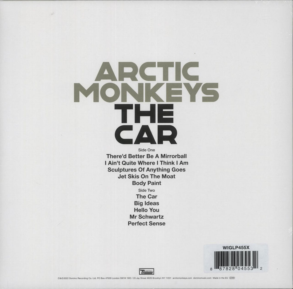 Arctic Monkeys The Car - Custard Vinyl Edition - Sealed + Booklet UK vinyl LP album (LP record) 887828045532