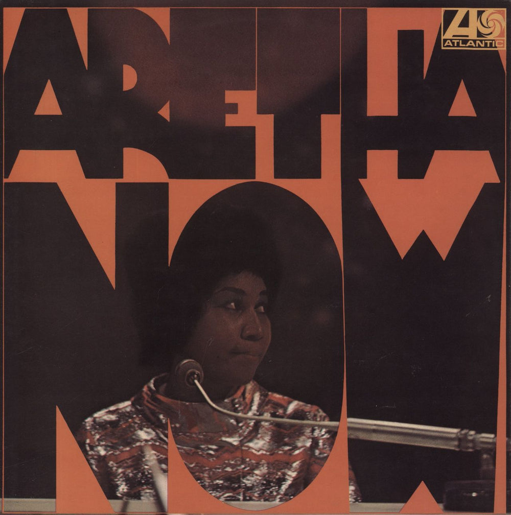 Aretha Franklin Aretha Now UK vinyl LP album (LP record) 587114