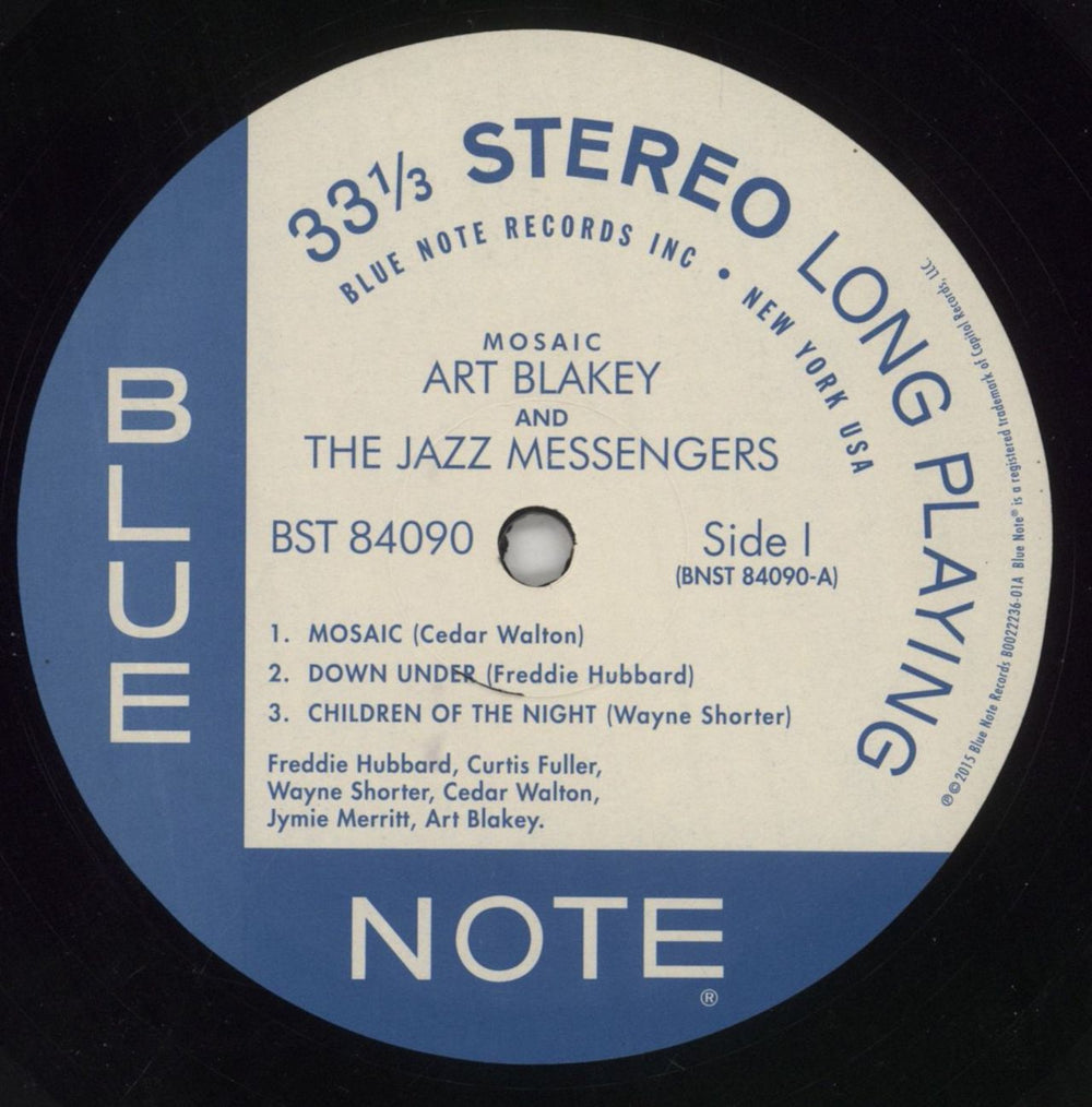 Art Blakey & The Jazz Messengers Mosaic - Blue Note 75th Anniversary US vinyl LP album (LP record) AB4LPMO850834