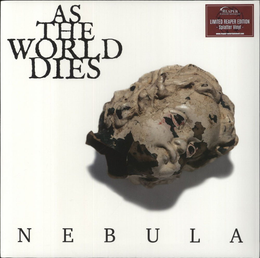 As The World Dies Nebula - Splatter Vinyl - Sealed German vinyl LP album (LP record) REAPER106