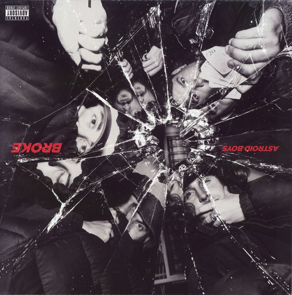 Astroid Boys Broke - Red Vinyl UK vinyl LP album (LP record) 88985467051