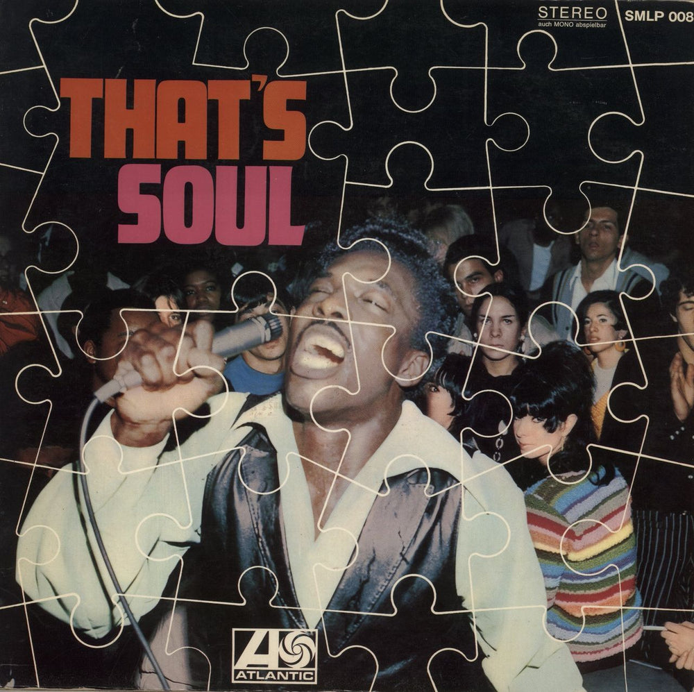 Atlantic Records That's Soul German vinyl LP album (LP record) SMLP008