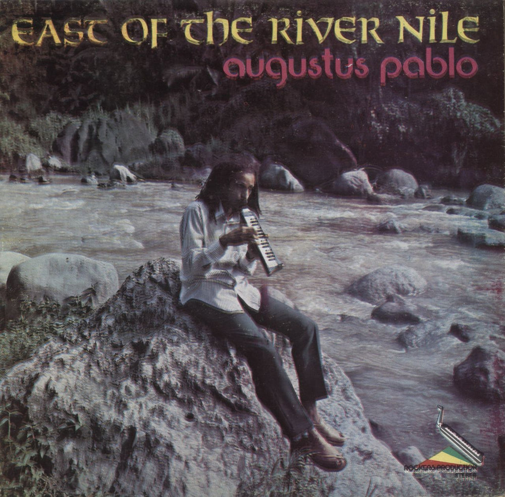 Augustus Pablo East Of The River Nile Jamaican vinyl LP album (LP record) MESSAGE/NONE