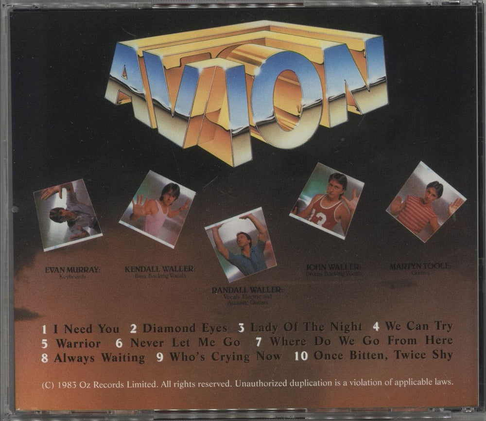 Avion Avion German CD album (CDLP)