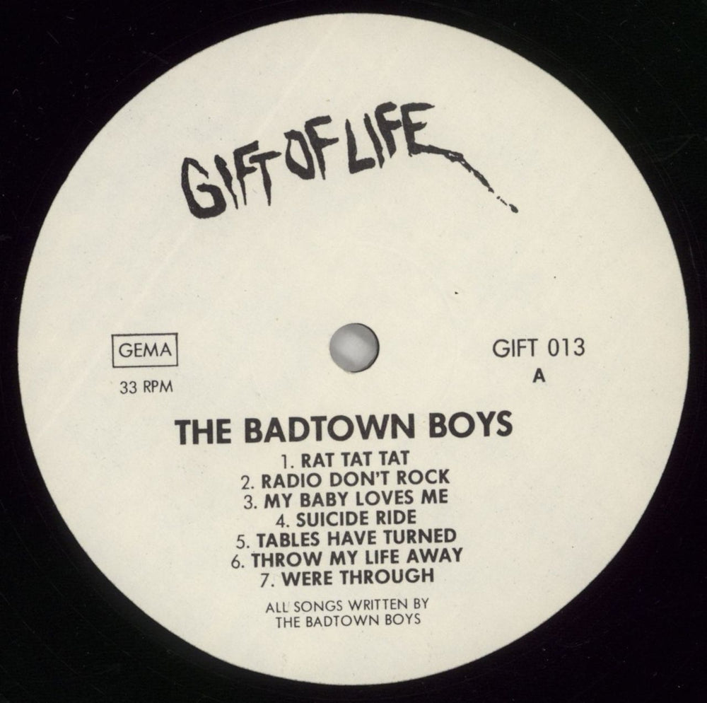 Badtown Boys Badtown Boys US vinyl LP album (LP record) 8DILPBA864246