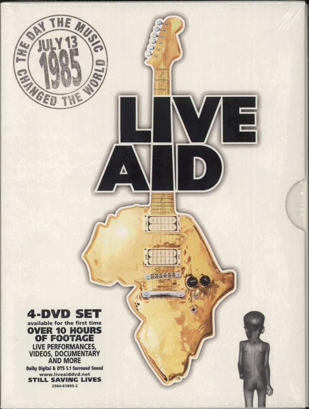 Band Aid Live Aid - Shrink UK DVD 2564618952