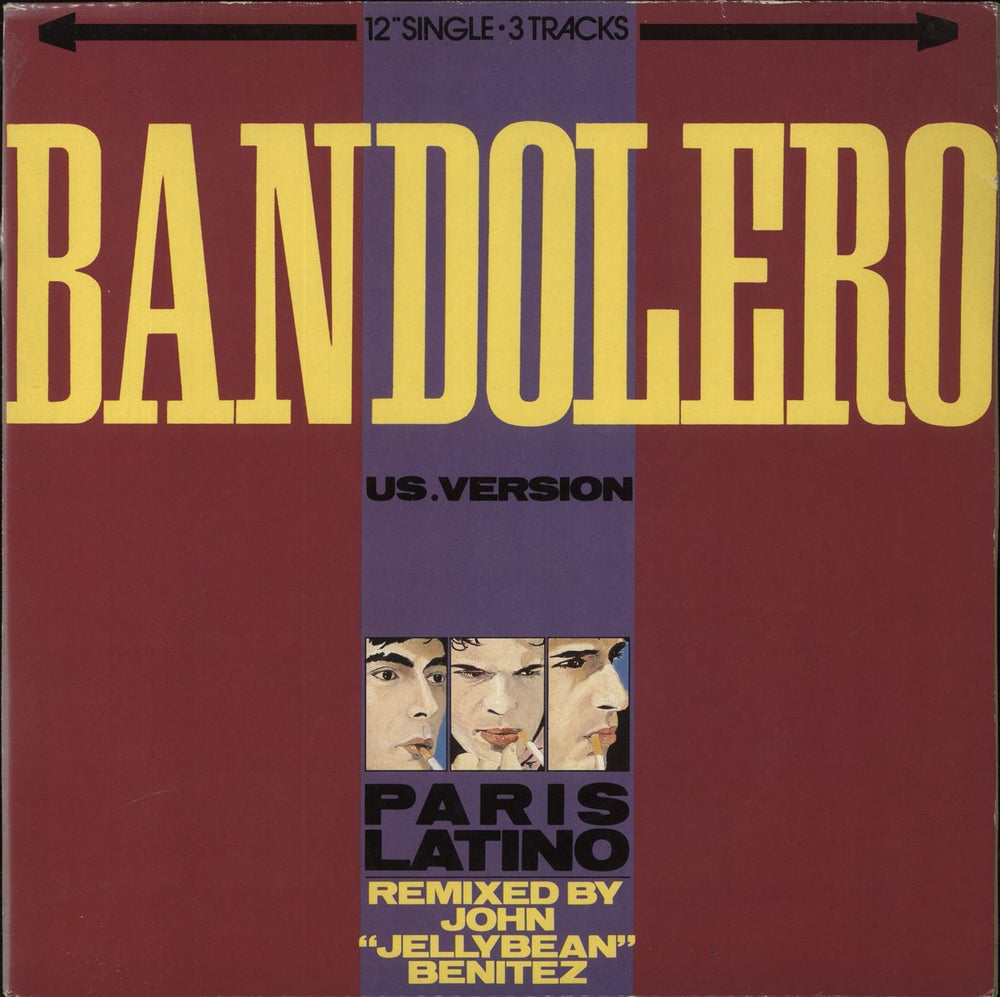 Bandolero Paris Latino UK 12" vinyl single (12 inch record / Maxi-single) VS701-12
