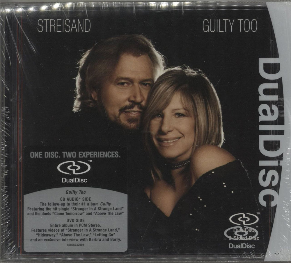 Barbra Streisand Guilty Too UK Dual Disc 82876732602