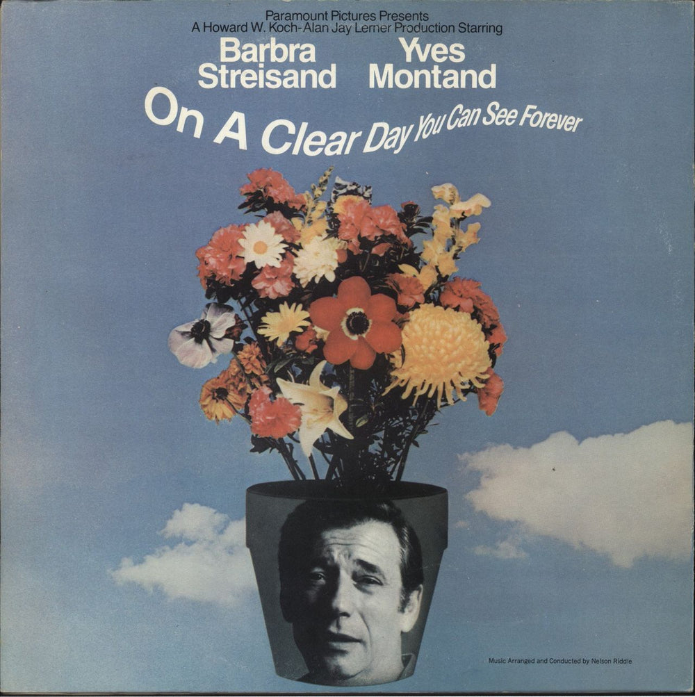 Barbra Streisand On A Clear Day You Can See Forever UK vinyl LP album (LP record)