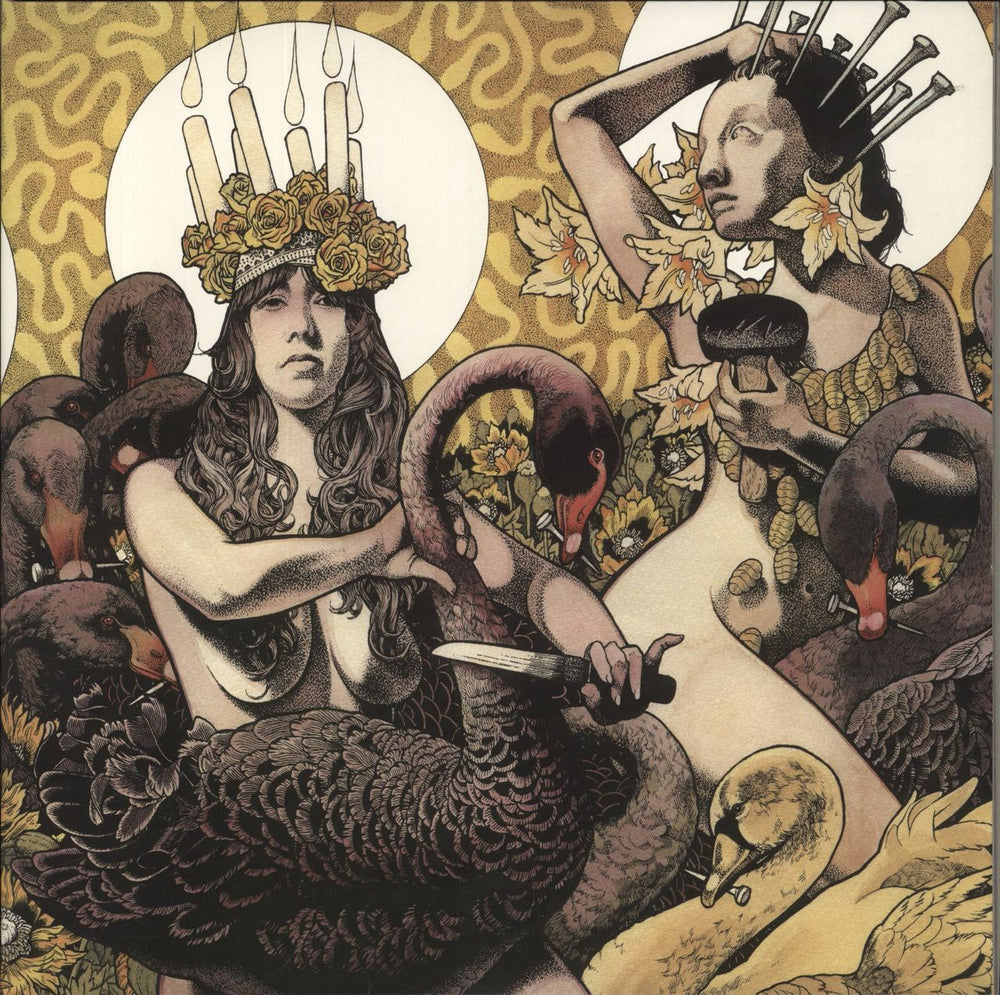 Baroness Yellow & Green - 2nd Pressing - Yellow Vinyl US 2-LP vinyl record set (Double LP Album) RR7190