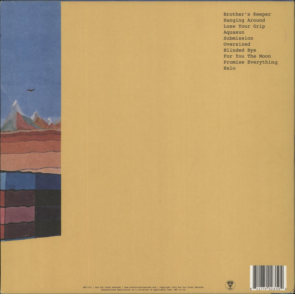 Basement Promise Everything - Gold & Yellow Swirl US vinyl LP album (LP record)