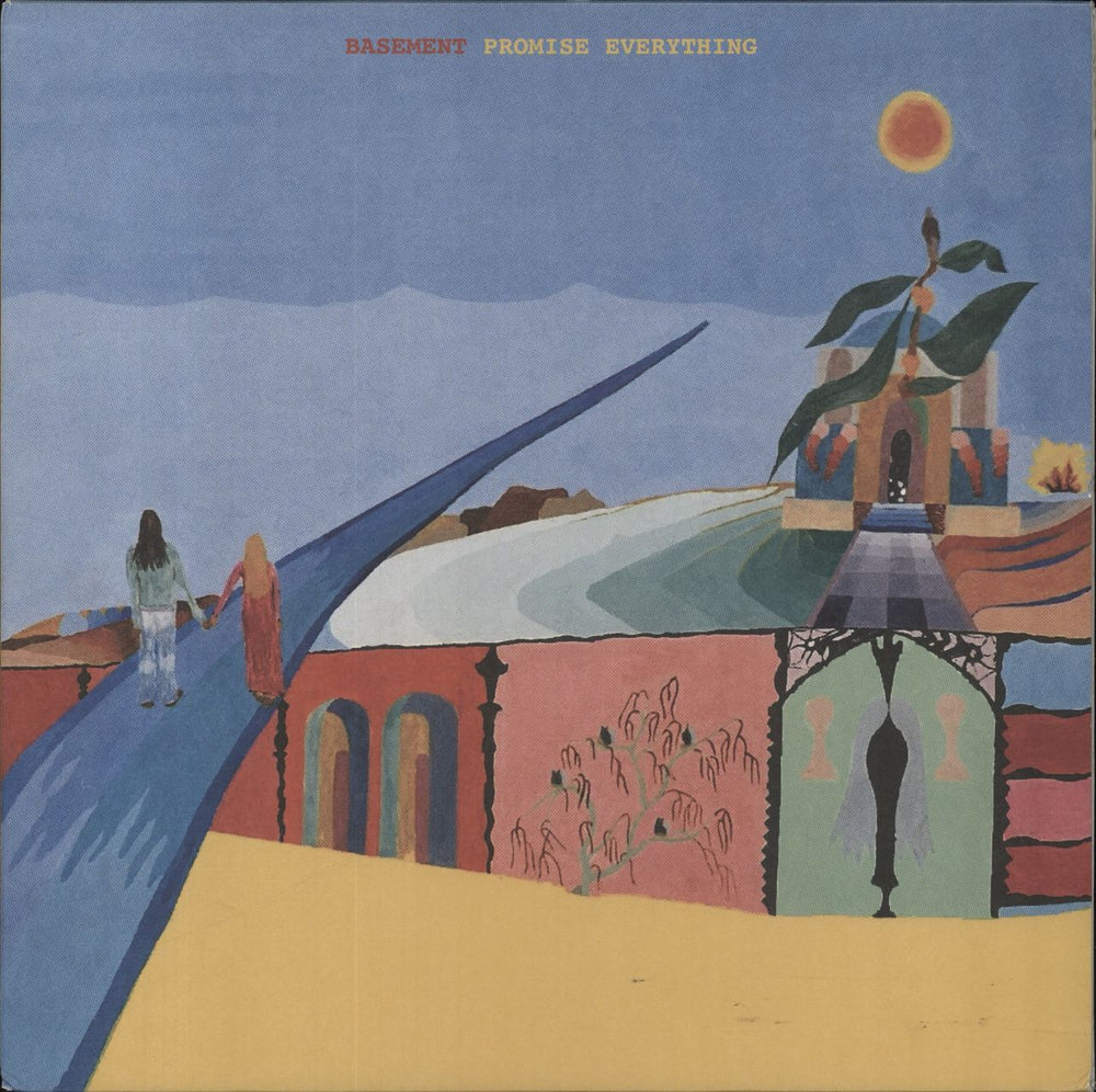 Basement Promise Everything - Gold & Yellow Swirl US vinyl LP album (LP record) RFC:143