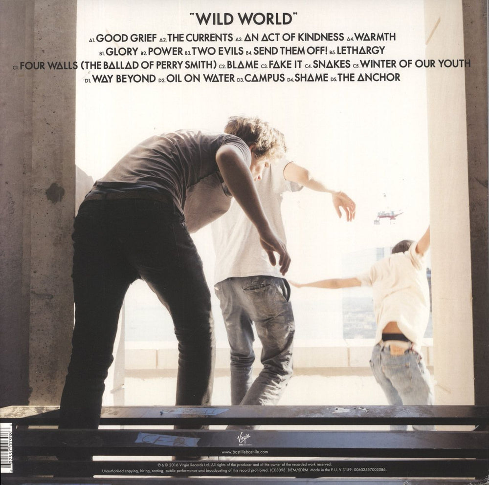 Bastille Wild World - 180gm UK 2-LP vinyl record set (Double LP Album) 602557003086