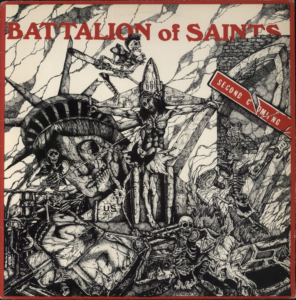 Battalion Of Saints Second Coming US vinyl LP album (LP record) E1020