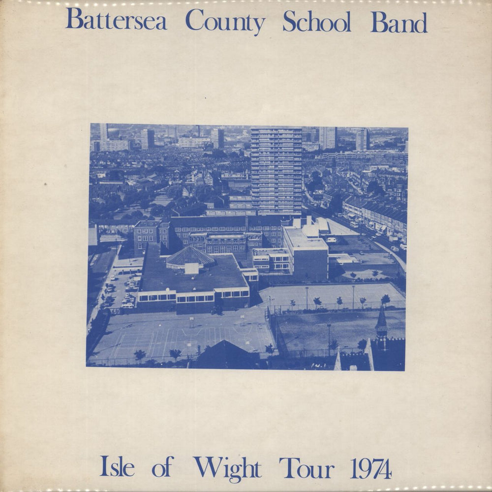 Battersea County School Band Isle Of Wight Tour 1974 UK vinyl LP album (LP record) BPC102