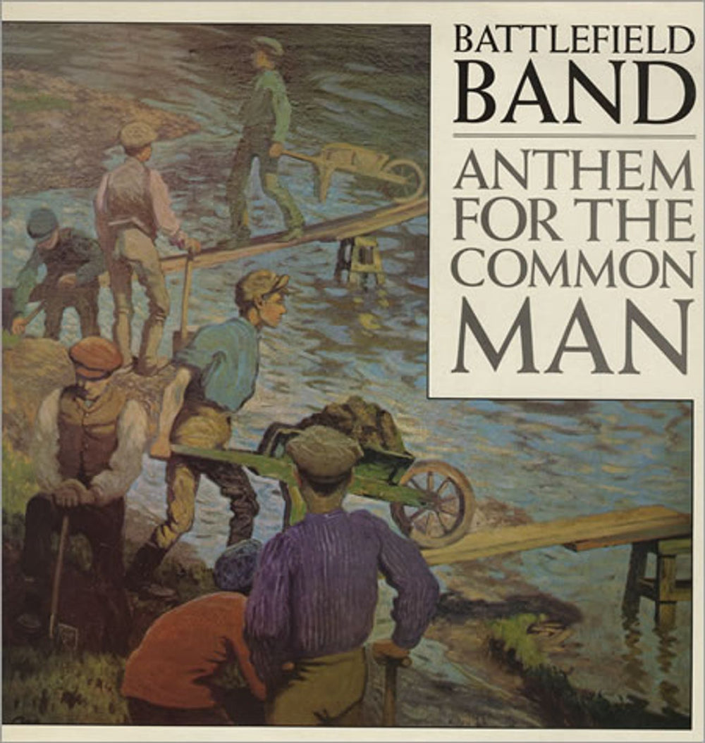 Battlefield Band Anthem For The Common Man UK vinyl LP album (LP record) TP015