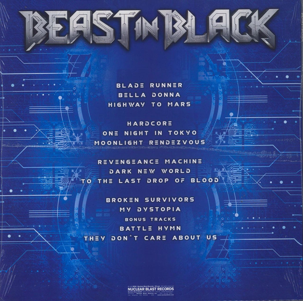 Beast In Black Dark Connection - Magenta Vinyl - Sealed UK 2-LP vinyl record set (Double LP Album) 4065629731915