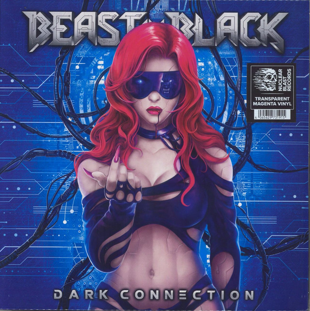 Beast In Black Dark Connection - Magenta Vinyl - Sealed UK 2-LP vinyl record set (Double LP Album) NBR73191