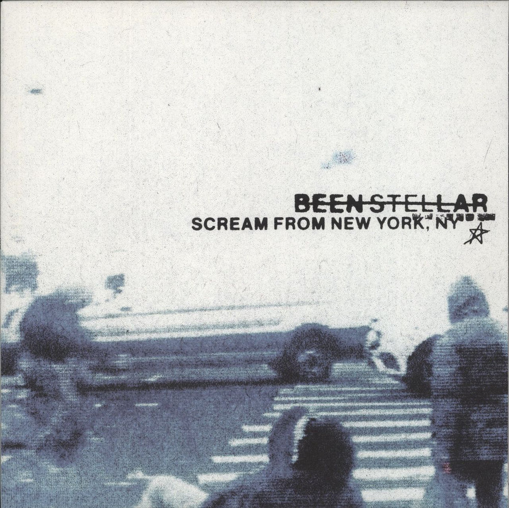Been Stellar Scream From New York, NY - Black And Blue Vinyl UK vinyl LP album (LP record) DH01905