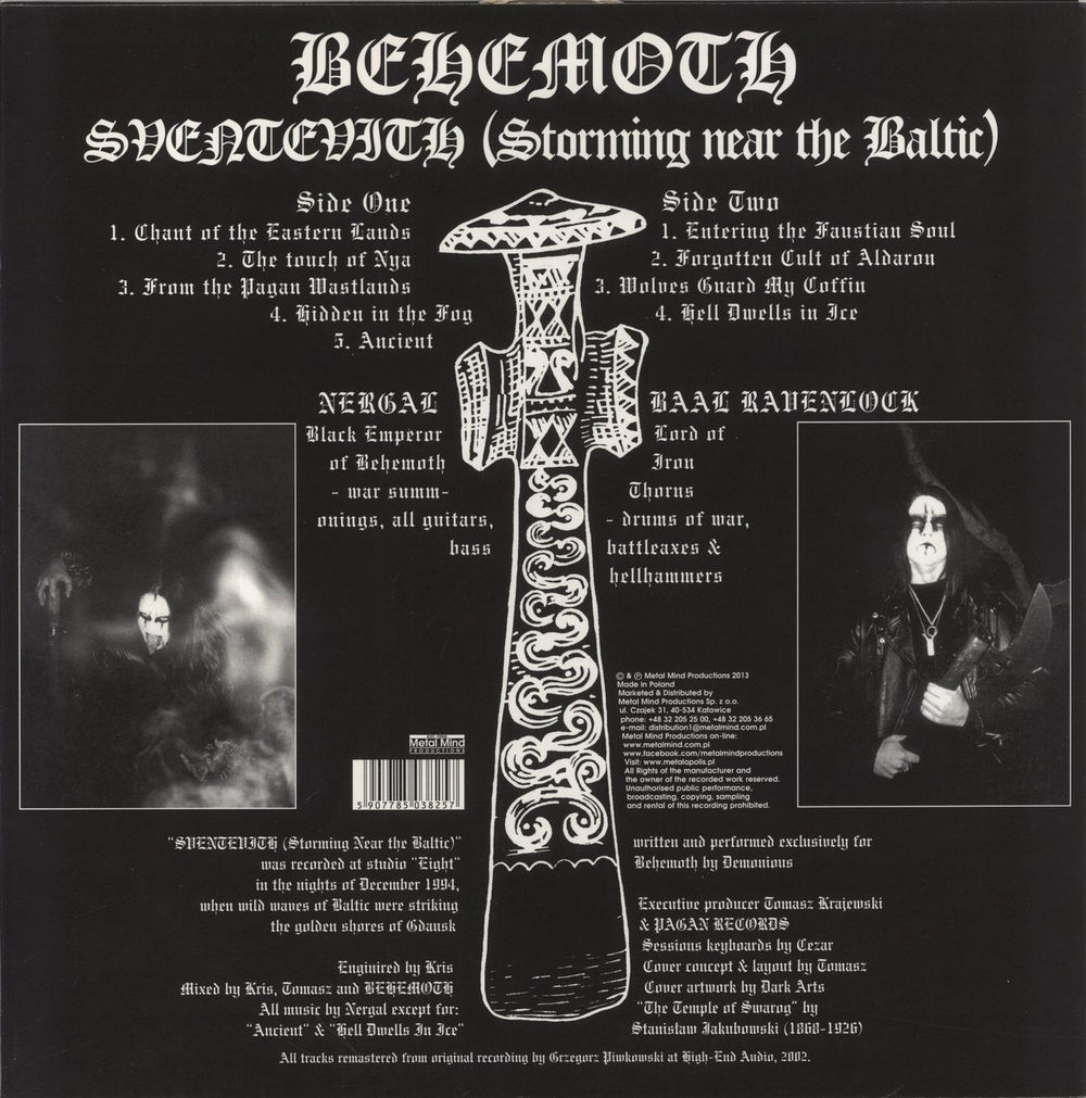 Behemoth Sventevith [Storming Near The Baltic] Polish vinyl LP album (LP record) 039841579512