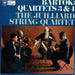 Béla Bartók Quartets 3 & 4 UK vinyl LP album (LP record) 61119