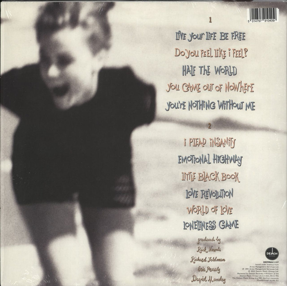 Belinda Carlisle Live Your Life Be Free - Picture Disc UK picture disc LP (vinyl picture disc album) 5014797910409