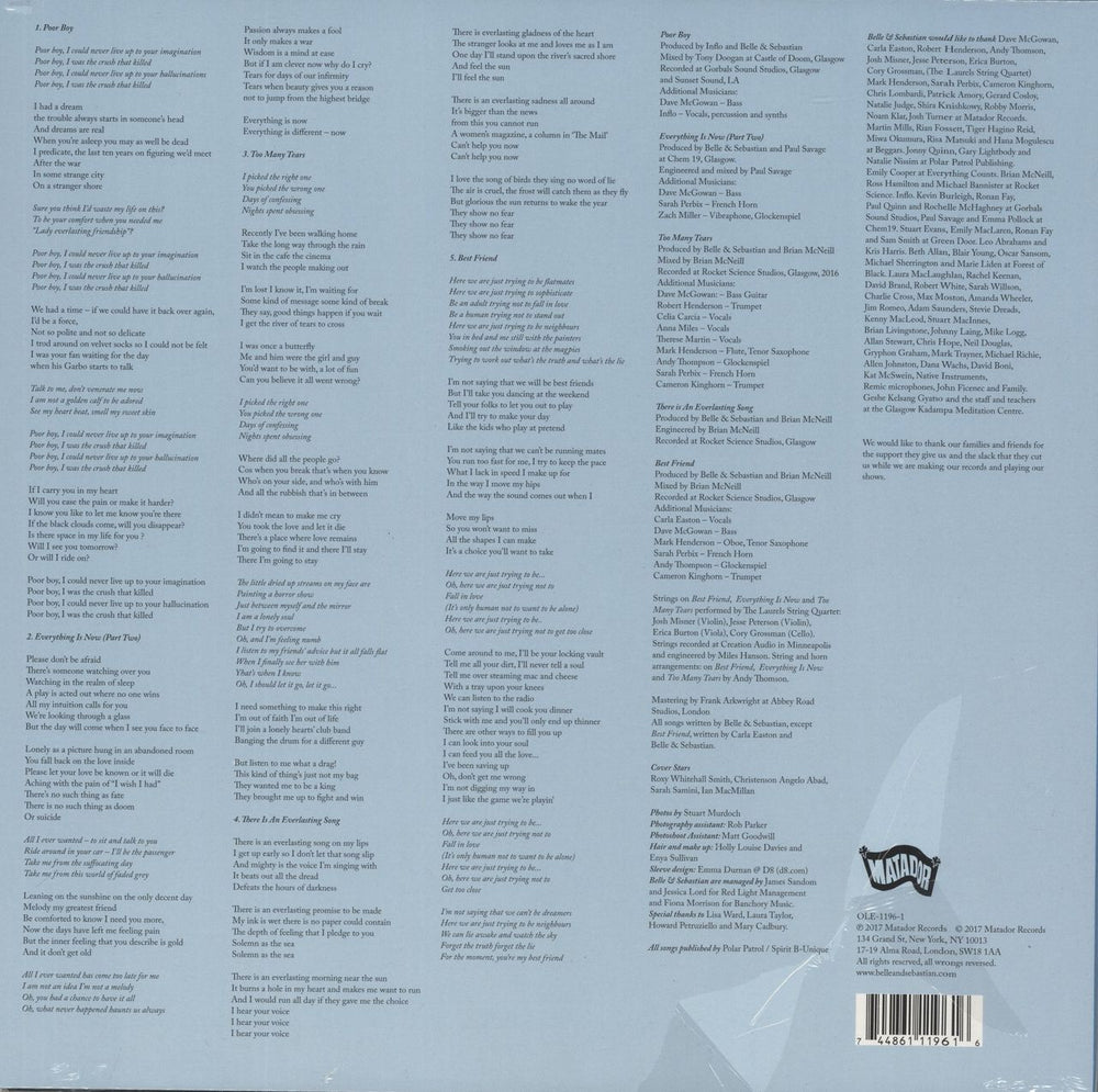 Belle & Sebastian How To Solve Our Human Problems [Part 3] - Sealed UK 12" vinyl single (12 inch record / Maxi-single) 744861119616