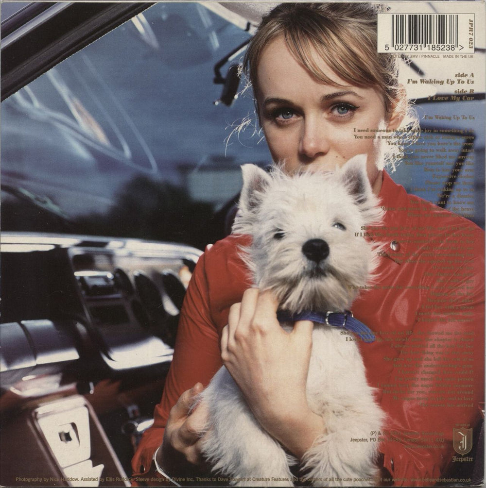 Belle & Sebastian I'm Waking Up To Us UK 7" vinyl single (7 inch record / 45) 5027731185238