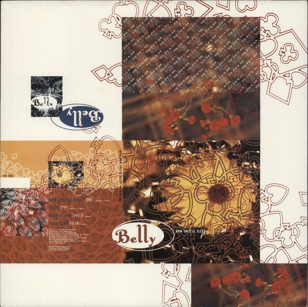 Belly Now They'll Sleep UK 12" vinyl single (12 inch record / Maxi-single) BAD5003