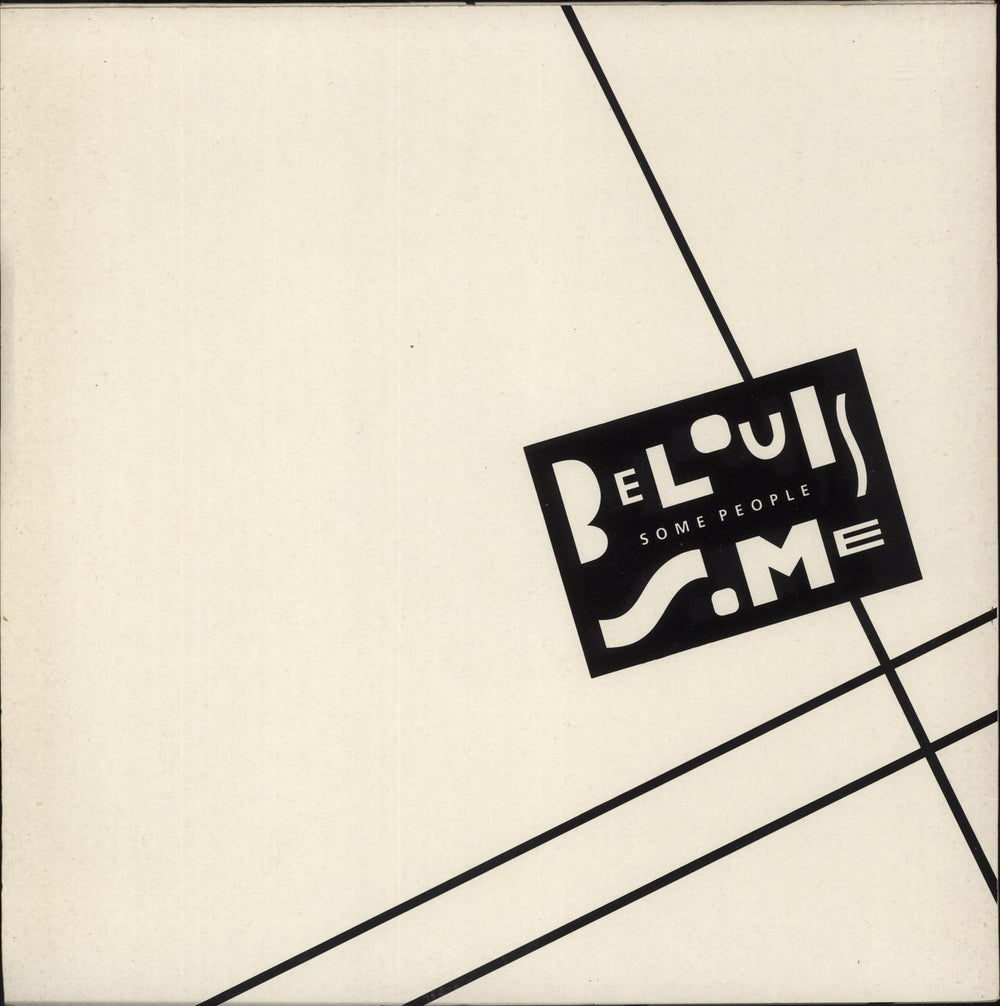 Belouis Some Some People UK Promo 12" vinyl single (12 inch record / Maxi-single)