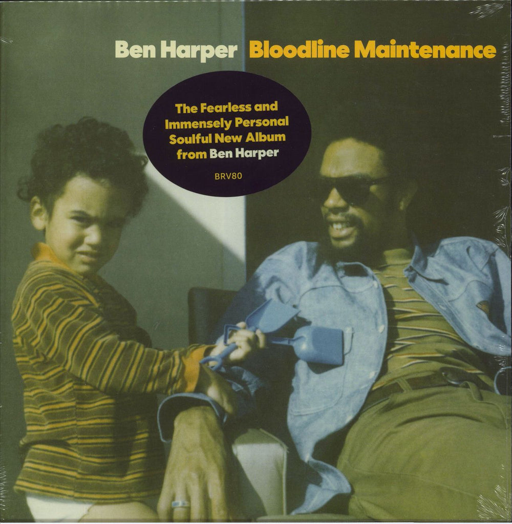 Ben Harper Bloodline Maintenance US vinyl LP album (LP record) BRV80