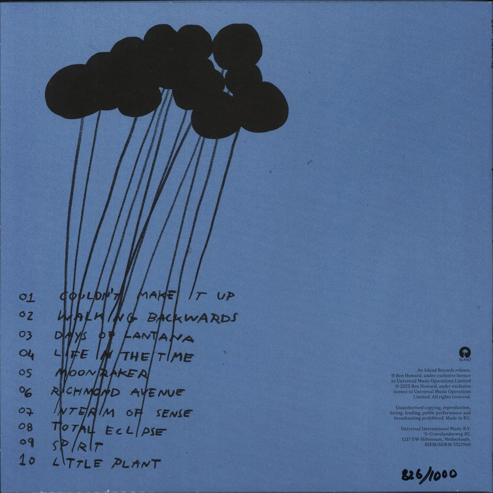 Ben Howard Is It? - Zoetrope Edition UK picture disc LP (vinyl picture disc album)