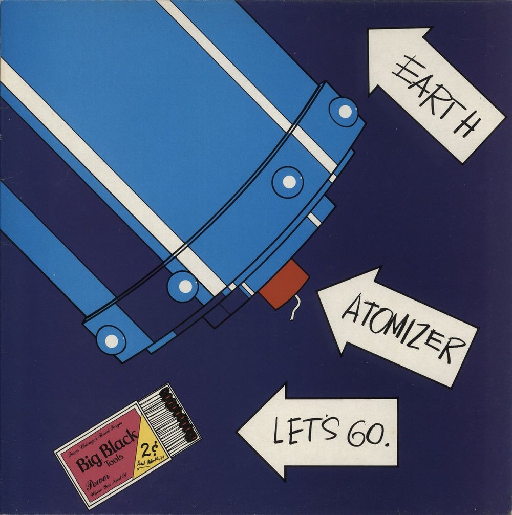 Big Black Atomizer UK vinyl LP album (LP record) BFFP11