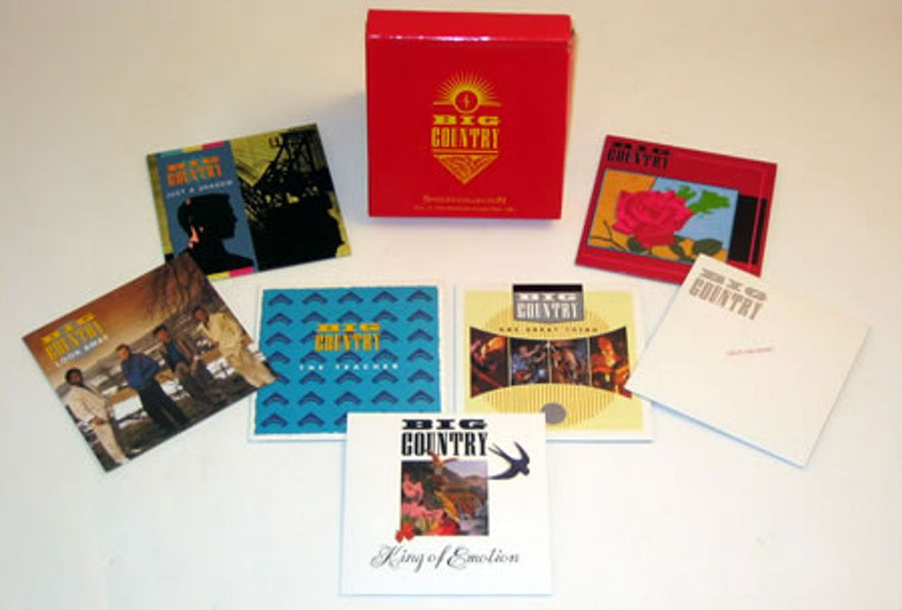 Big Country Singles Collection Vol.2: The Mercury Years ['84-'88] UK CD Single Box Set TKSP002