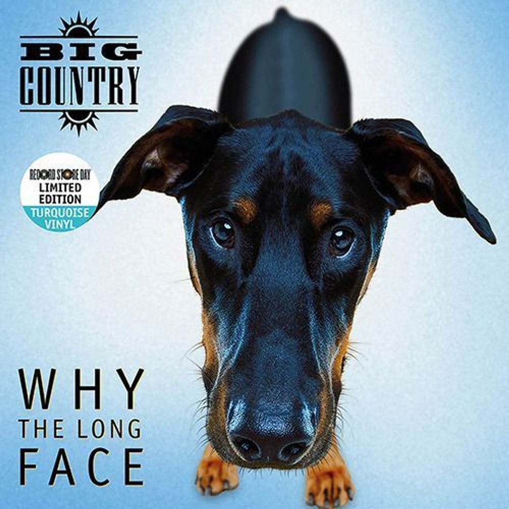 Big Country Why The Long Face - Turquoise Vinyl - RSD 2024 - Sealed UK vinyl LP album (LP record) 4099964002744