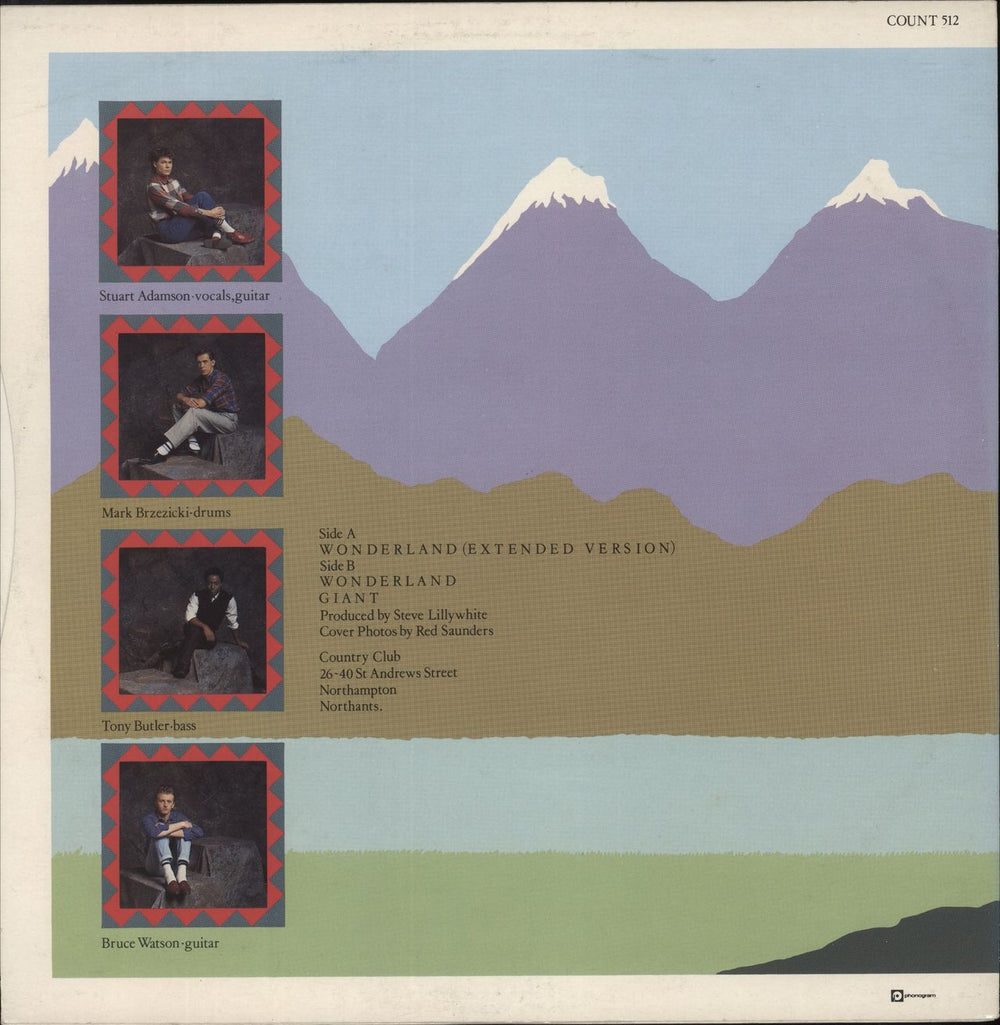 Big Country Wonderland (Extended Version) UK 12" vinyl single (12 inch record / Maxi-single)