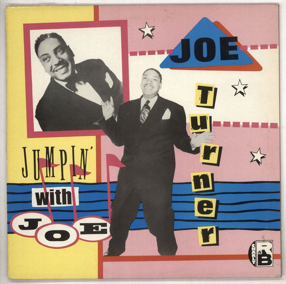 Big Joe Turner Jumpin' With Joe - Yellow & Pink Sleeve UK vinyl LP album (LP record) CRB1070