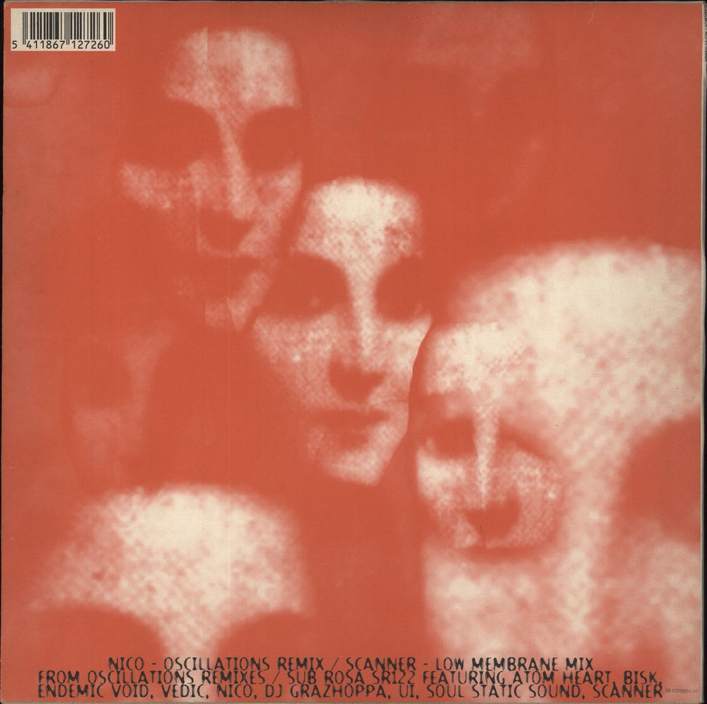 Bill Laswell Oscillations Remixes (Nico v/s Scanner) Belgian vinyl LP album (LP record) 5411867127260