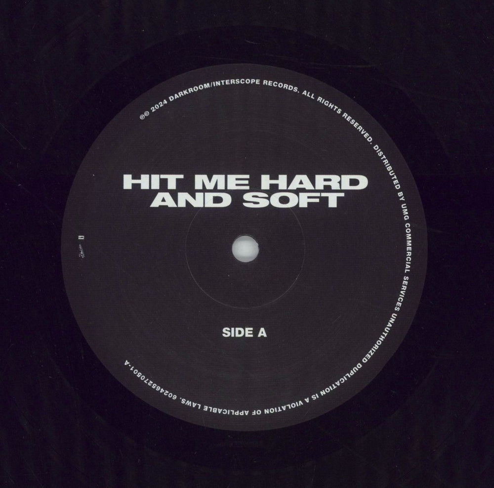 Billie Eilish Hit Me Hard And Soft UK vinyl LP album (LP record) 0NRLPHI859573