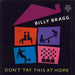 Billy Bragg Don't Try This At Home - Hype Stickered Sleeve UK 2-LP vinyl record set (Double LP Album) 828279-1