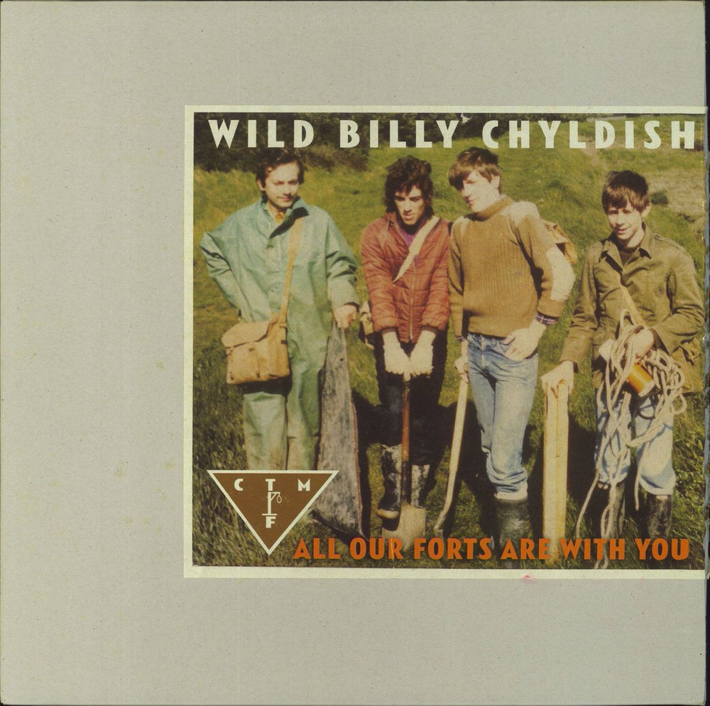 Billy Childish All Our Forts Are With You UK vinyl LP album (LP record) DAMGOOD415LP
