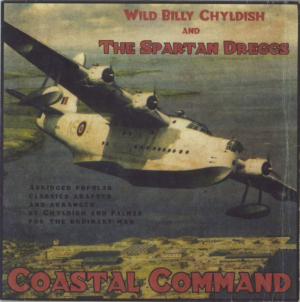 Billy Childish Coastal Command UK vinyl LP album (LP record) DAMGOOD408LP