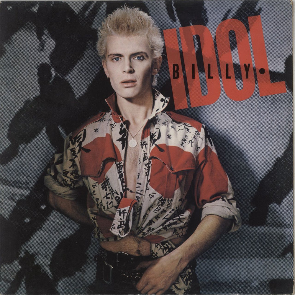 Billy Idol Billy Idol - 1st UK vinyl LP album (LP record) CHR1377