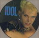 Billy Idol Rebel Yell UK 12" vinyl picture disc (12 inch picture record) IDOLP6