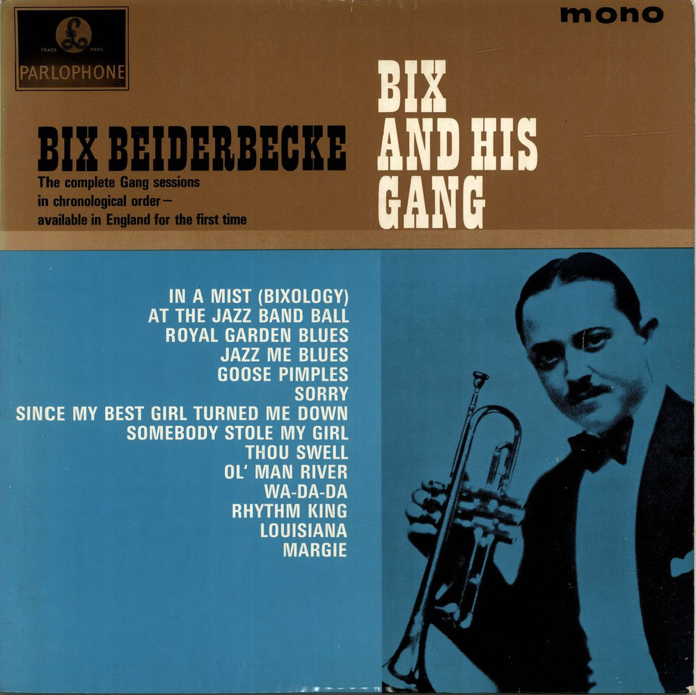 Bix Beiderbecke Bix And His Gang UK vinyl LP album (LP record) PMC1221