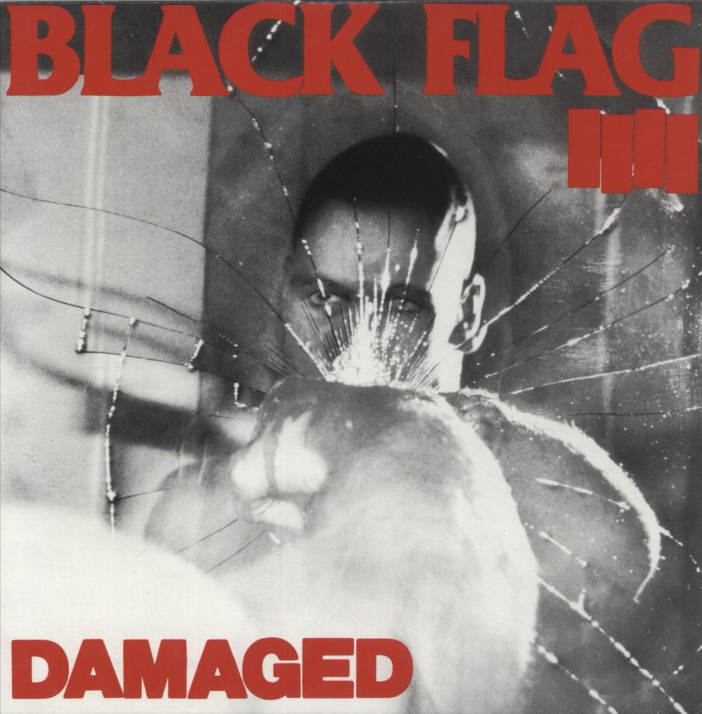 Black Flag Damaged US vinyl LP album (LP record) SST007