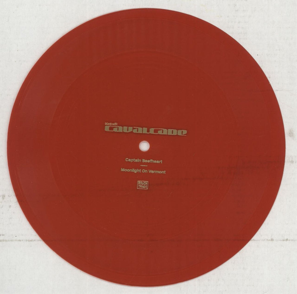 Black Midi Moonlight On Vermont - Red Flexi Disc UK 7" vinyl single (7 inch record / 45) FLEXI